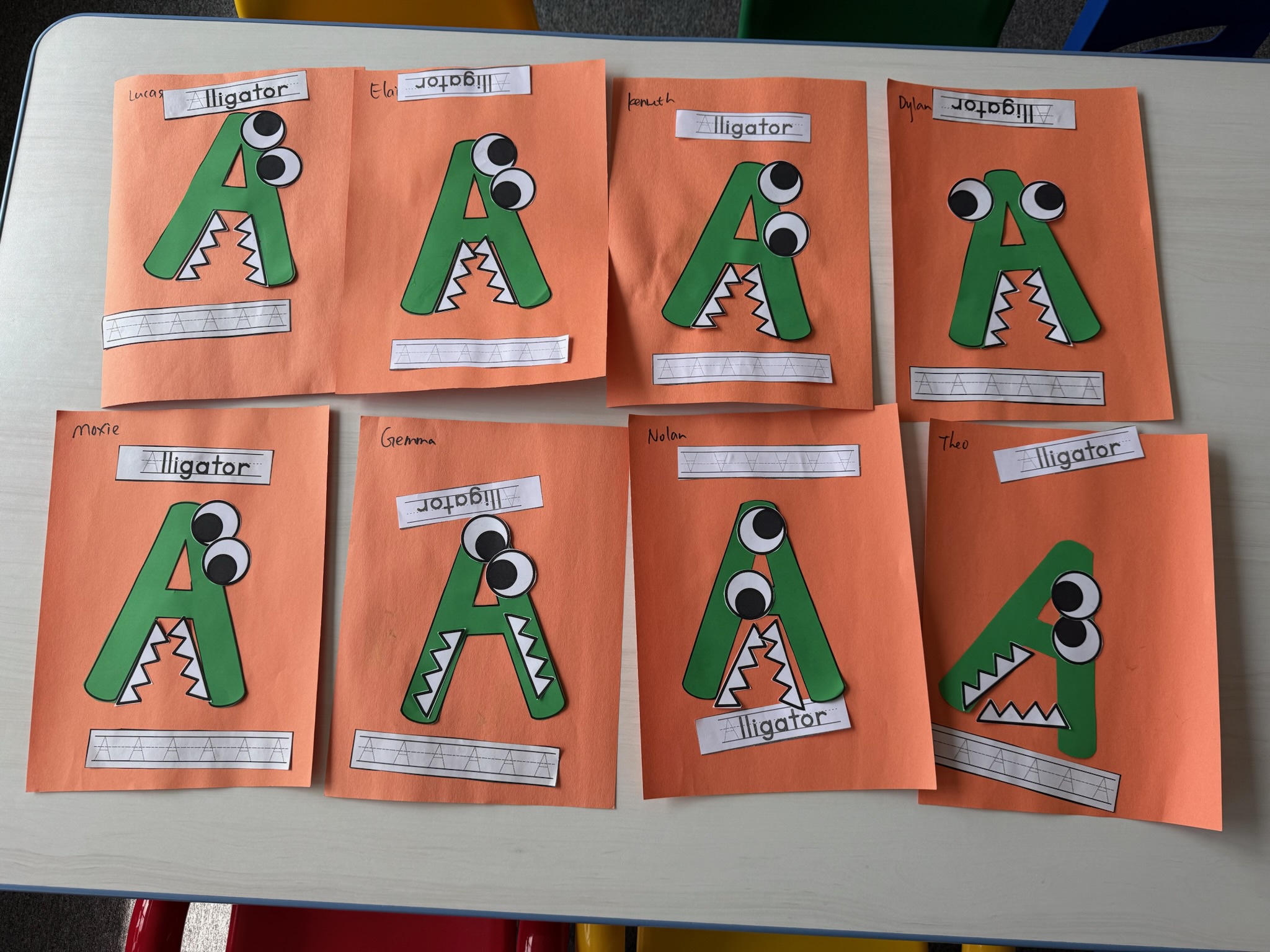 A for Alligator