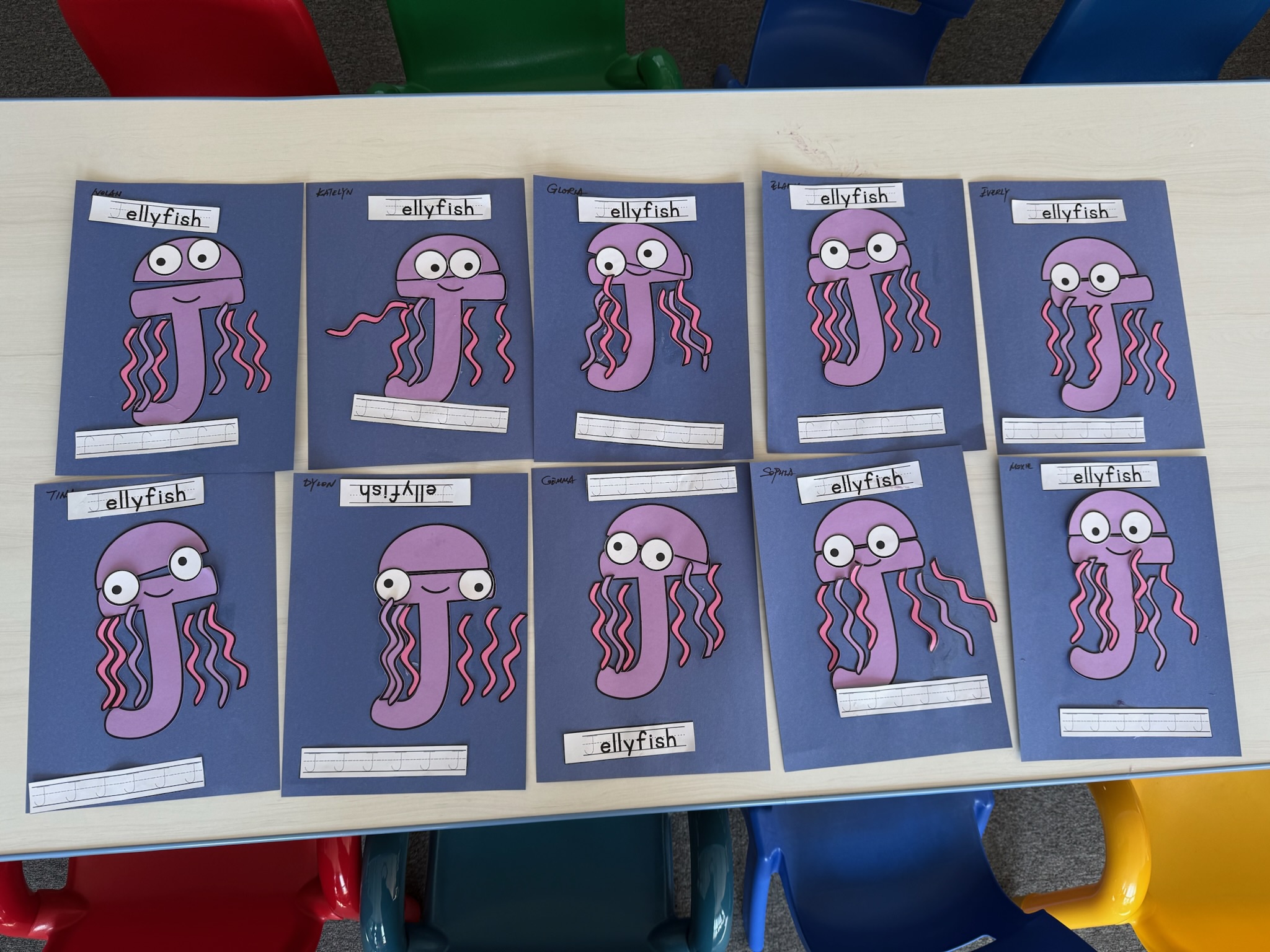 J for Jellyfish